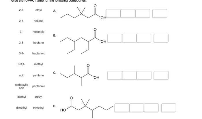 Spell out the iupac name of the compound