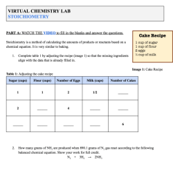 Stoichiometry test review answer key