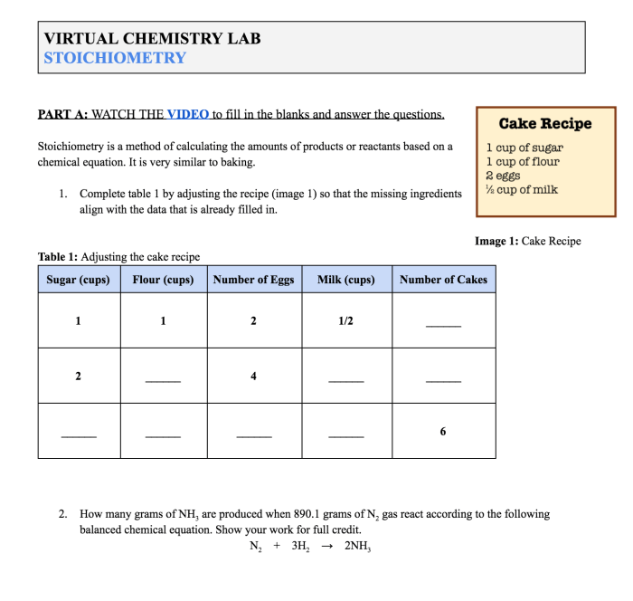 Stoichiometry test review answer key