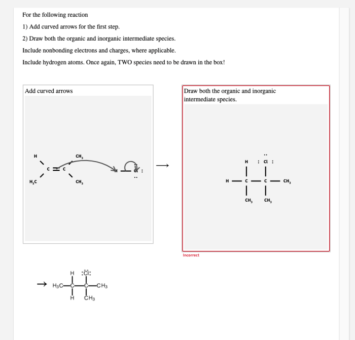 Intermediate inorganic organic draw ir matches species both compound include nonbonding which spectrum solved electrons applicable charges where chemistry transcribed