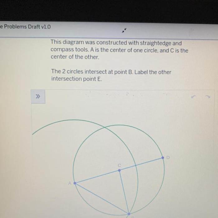 The diagram was constructed with straightedge and compass tools