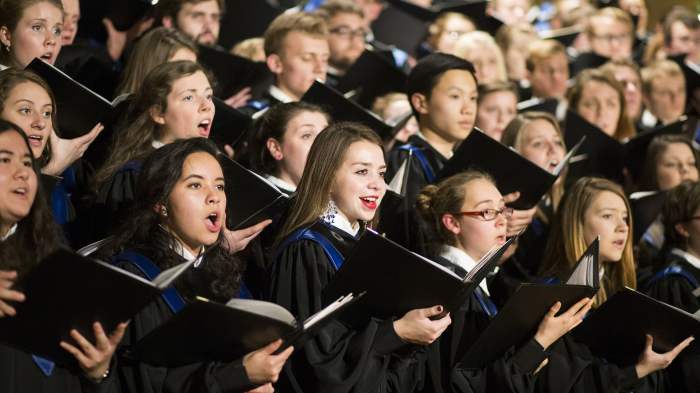 Choir singing hillsdale jelly peacefully gabriella approaches montez