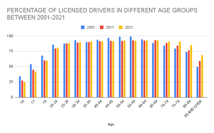 Driving offences licence analysing