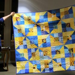 Recording disaster environmental activism in quilts