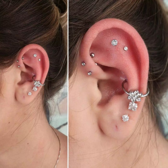 Piercings orbital